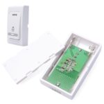 Voye V006B2 Control remoto inalámbrico Campana de la puerta del timón con doble receptor (blanco) - Imagen 4