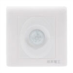 Interruptor de sensor de movimiento humano de pared con sistema de dos cables R285 (AC110V / 220V) (blanco) - Imagen 2