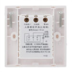 Interruptor de sensor de movimiento humano de pared con sistema de tres cables R125 (AC110V / 220V) (blanco) - Imagen 4