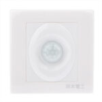 Interruptor de sensor de luz de movimiento de pared G001 (blanco)