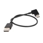 Cable conector de datos de ángulo recto USB a USB-C / tipo C de 30 cm para DJI SPARK / MAVIC PRO / Phantom 3 y 4 / Inspire 1 y 2