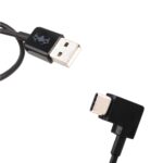 Cable conector de datos de ángulo recto USB a USB-C / tipo C de 30 cm para DJI SPARK / MAVIC PRO / Phantom 3 y 4 / Inspire 1 y 2 - Imagen 3