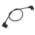 Conector de cable de datos de conversión Micro USB a USB-C / Tipo-C de 30 cm para controlador remoto DJI MAVIC PRO y SPARK, teléfonos inteligentes, tabletas