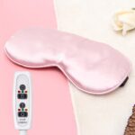 Antifaz para dormir Moxa de seda con calefacción y carga USB