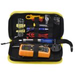 Juego de plancha eléctrica 15 en 1 50Hz 60W con multímetro, entrega de color aleatorio