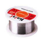 Alambre de soldadura de plomo y estaño con núcleo de colofonia Kaisi, 0,4 mm, para trabajos de soldadura - Imagen 2