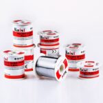 Alambre de soldadura de plomo y estaño con núcleo de colofonia Kaisi, 0,4 mm, para trabajos de soldadura - Imagen 4