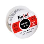 Alambre de soldadura de plomo y estaño con núcleo de colofonia Kaisi de 0.6 mm para trabajos de soldadura, 50 g - Imagen 3