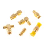 18 PCS / Set SMA Macho Hembra Kit de conector Antena Enchufe Convertidor Conjunto de adaptador coaxial - Imagen 4