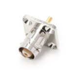 Chasis de panel de conector hembra BNC de 4 bridas - Imagen 4