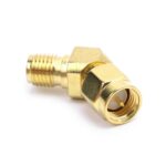 SMA macho a SMA hembra 45 grados 135 grados FPV conector adaptador cónico - Imagen 2