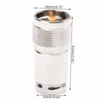 Adaptador de abrazadera UHF macho PL259 - Imagen 4