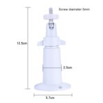 Soporte universal de aluminio Arlo montado en la pared para cámara de monitor, entrega aleatoria en blanco y negro - Imagen 3