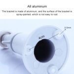 Soporte universal de aluminio Arlo montado en la pared para cámara de monitor, entrega aleatoria en blanco y negro - Imagen 4