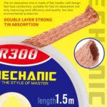 MECHANIC R300 1.5M 2.5MM Succión Alambre de estaño - Imagen 5