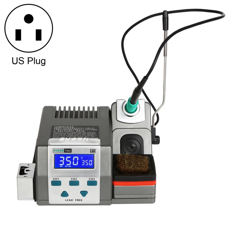 SPT7815US.jpg Estación de soldadura SUGON T26D, soldadura de reparación, enchufe UE, SUGON T26D , US Plug - Imagen 1