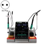 Sugon T3602 220V 240W Estación de doble estación de soldadura eléctrica nano con mango doble, enchufe de la UE