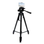Trípode en vivo L-3600 con cardán de amortiguación tridimensional Placa de liberación rápida desmontable Ajuste de altura 62-170 cm para proyector de luz en vivo de cámara SLR (negro) - Imagen 3