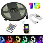 5M 5050 RGB LED LED luz WiFi Smart Home Power Power Set (no impermeable)