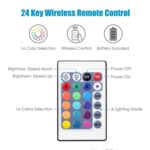 Controlador inteligente Wifi LED RGB con salida de tira de LED de 2 vías con control remoto IR de 24 teclas, 5-24 V - Imagen 5