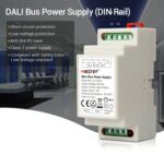 DL-POW1 DC16V Fuente de alimentación de bus DALI de carril DIN 4W Max 250mA Transformador LED para luz empotrada LED RGB CCT - Imagen 2