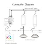 DL-POW1 DC16V Fuente de alimentación de bus DALI de carril DIN 4W Max 250mA Transformador LED para luz empotrada LED RGB CCT - Imagen 5