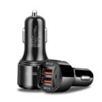 TE-092 36W Dual QC3.0 USB Cargador de coche rápido, TE-092