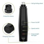 Molinillo de uñas para perros eléctricos USB Recargable PET CLIPPERS - Imagen 5