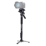 Yunteng VCT-288 Trípode Monte Monopod con cabeza de arrastre de fluido