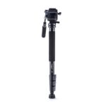 Yunteng VCT-558 Cámara MONOPOD + CABE DE PAN DE FLUIDO + TITULARIO DE UNIPOD - Imagen 2