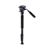 Yunteng VCT-558 Cámara MONOPOD + CABE DE PAN DE FLUIDO + TITULARIO DE UNIPOD - Imagen 4