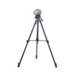 Yunteng VCT-590 Soporte de trípode de aluminio con cabeza de arrastre de fluido - Imagen 5
