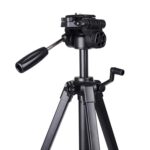 Yunteng VCT-668 Soporte de trípode de aleación de aluminio para cabeza de amortiguación tridimensional - Imagen 4