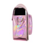 Aurora Oil Paint Full Body Camera PU Funda de cuero con correa para FUJIFILM instax mini 9 / mini 8+ / mini 8 - Imagen 4