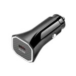 Cargador de coche con interfaz tipo C TE-P2 PD de 20 W, TE-P2 (Black)