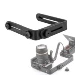 NST-6494 aleación de aluminio 1/4 pulgadas adaptador de zapata cámara doble forma de L soporte de Flash de cámara - Imagen 3