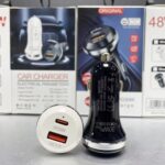 P28 USB-C PD30W + QC3.0 18W Cargador de coche de doble puerto USB, P28 (White) - Imagen 6