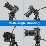 Yunteng VCT-3000 trípode profesional de aluminio para cámara con cabezal panorámico - Imagen 4
