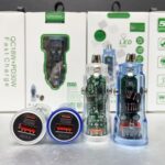 P35 48W PD30W+QC3.0 18W USB Transparente Coche Carga Rápida, P35 (Transparent Blue) - Imagen 7
