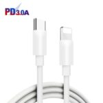 Cargador de coche transparente P35 48W PD30W + QC3.0 18W USB con cable de datos de teléfono tipo C a 8 pines, P35 with Cable (Transparent Blue) - Imagen 5