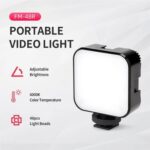 JMARY FM-48R Fotografía regulable LED Luz de relleno Mini cámara portátil Teléfono Luz de relleno - Imagen 2