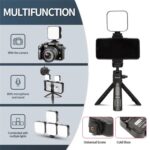 JMARY FM-48R Fotografía regulable LED Luz de relleno Mini cámara portátil Teléfono Luz de relleno - Imagen 3