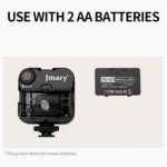 JMARY FM-48R Fotografía regulable LED Luz de relleno Mini cámara portátil Teléfono Luz de relleno - Imagen 5