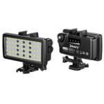 JMARY FM-72RGB Fotografía de buceo recargable RGB IPX8 Cámara impermeable LED Luz de relleno