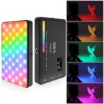 VLOGLITE W140RGB para Vlogging fotografía luz LED para vídeo luz de relleno de cámara RGB a todo color