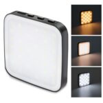 VLOGLITE W42 Portátil Magnético Mini LED Luz de relleno Luz recargable para selfies Luz de teléfono portátil