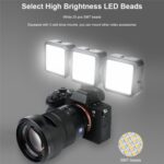 VLOGLITE T49 Luz LED portátil para vídeo 5600K Fotografía Foto Panel de iluminación Mini lámpara de relleno - Imagen 2