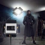 VLOGLITE W660S para grabación de películas de vídeo 3200-6500K iluminación luz LED para vídeo con trípode, EU Plug - Imagen 5