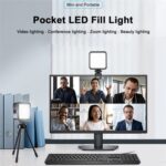 VLOGLITE W49 Fotografía Teléfono celular Transmisión en vivo Luces de belleza Mini luz de relleno Luz de cámara LED - Imagen 4