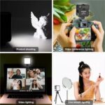VLOGLITE W49 Fotografía Teléfono celular Transmisión en vivo Luces de belleza Mini luz de relleno Luz de cámara LED - Imagen 5